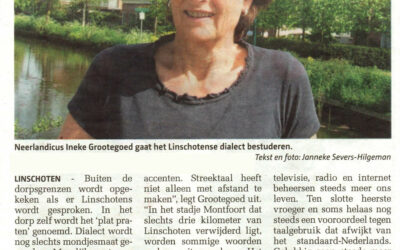 Linschotens: is het plat praten of gewoon dialect?