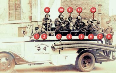 Kent u ze nog? Brandweer op Kerkplein – 1935