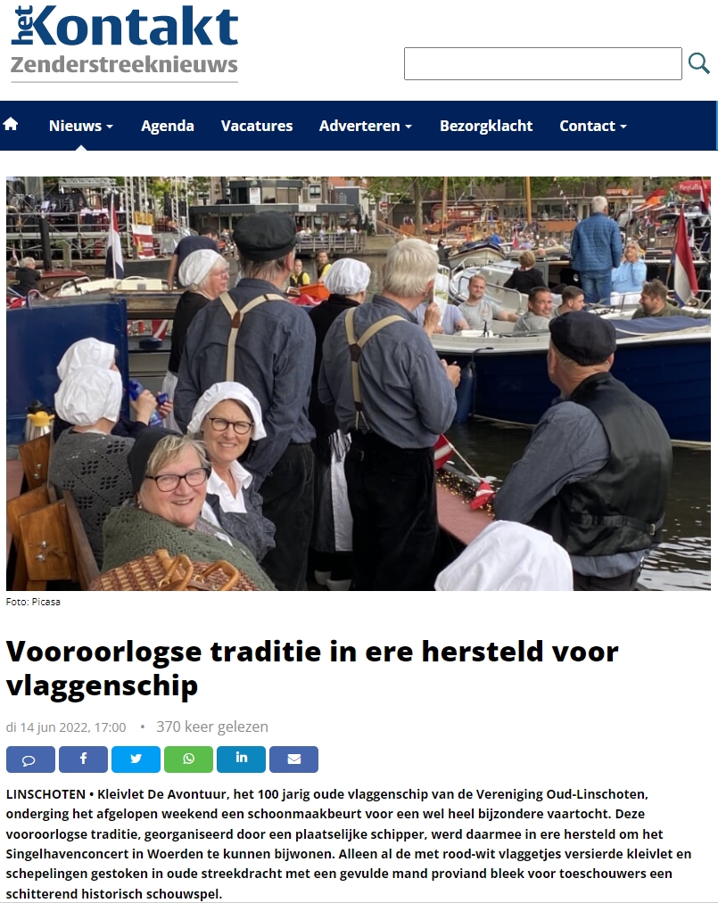 VOL gaf acte de presence bij het singelgrachtconcert tijdens het Havenfestival in Woerden