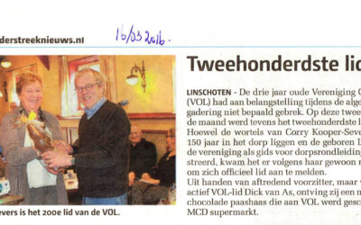 200-ste lid VOL