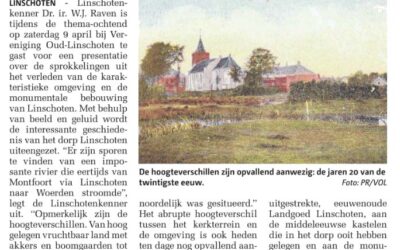 Thema-ochtend over de historie van Linschoten