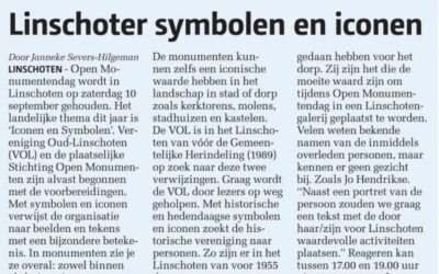 VOL op zoek naar Linschoter symbolen en iconen