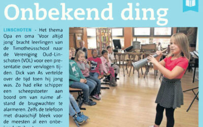 VOL-Presentatie over vervlogen tijden