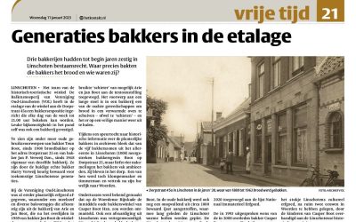 Generaties bakkers in de etalage