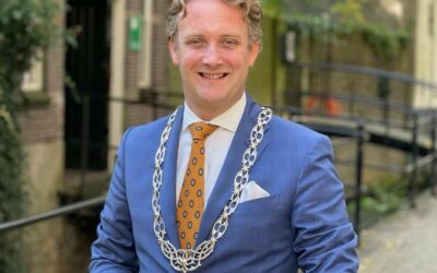 Zaterdag 13 mei 2023: Pieter Verhoeve te gast bij jubilaris.