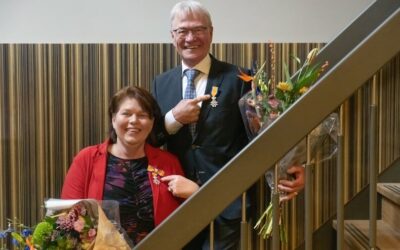 VOL voorzitter Hans Bakker onderscheiden