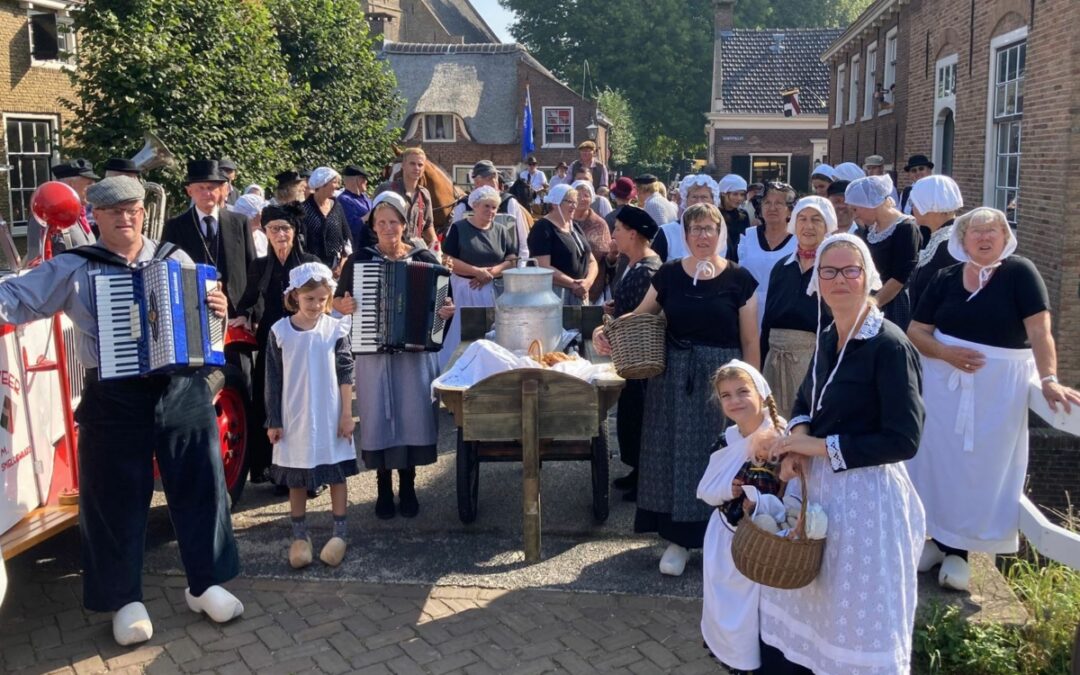 Karren die ratelen op de keien